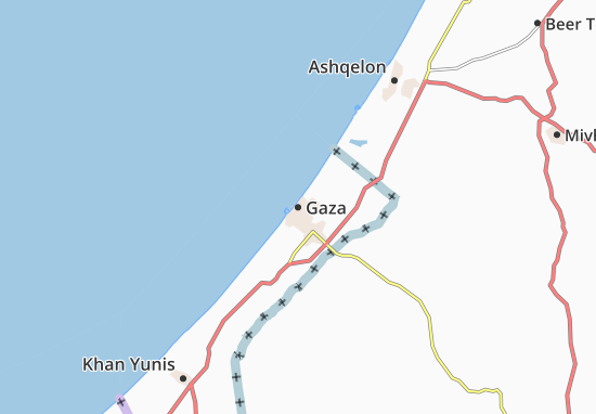 Mappe-Piantine Gaza