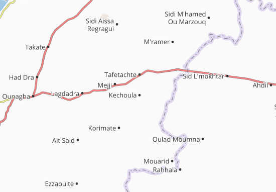 Kechoula Map
