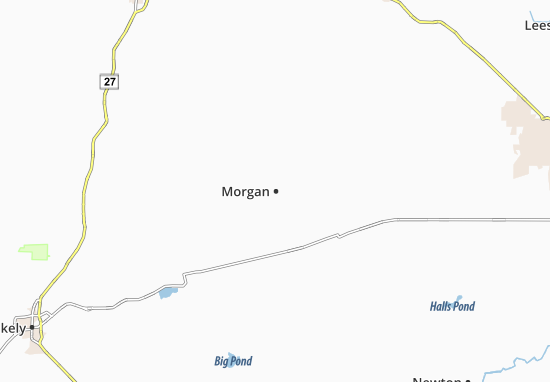 Kaart Plattegrond Morgan