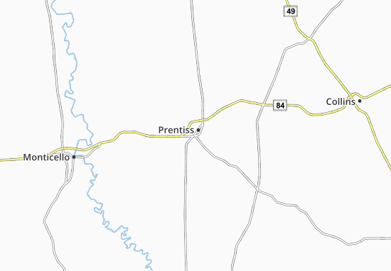 Prentiss Map