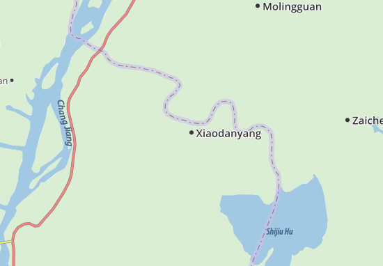 Karte Stadtplan Xiaodanyang