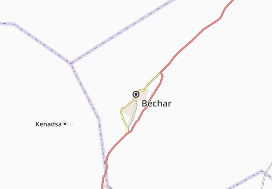 Béchar Map
