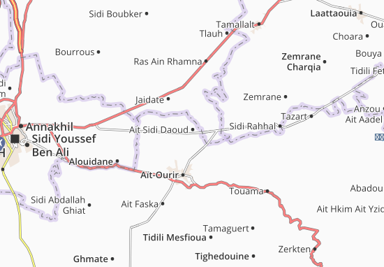Ait Sidi Daoud Map