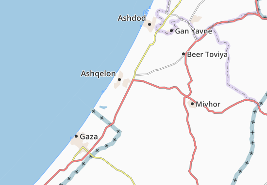 Bet Shiqma Map