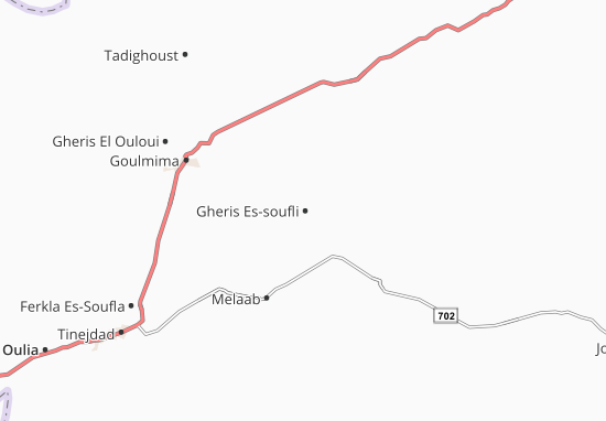 Gheris Es-soufli Map