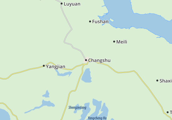 Karte Stadtplan Changshu