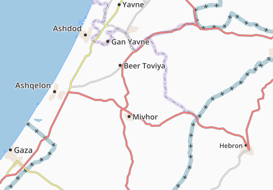 Mapa Nahala