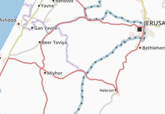 Giv’At Yesha’Yahu Map