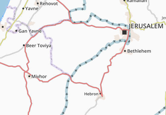 Avi’Ezer Map
