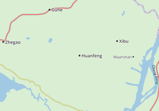 Kaart Plattegrond Huanfeng