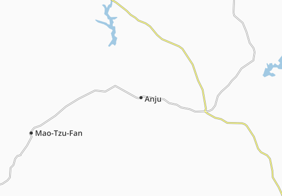 Karte Stadtplan Anju