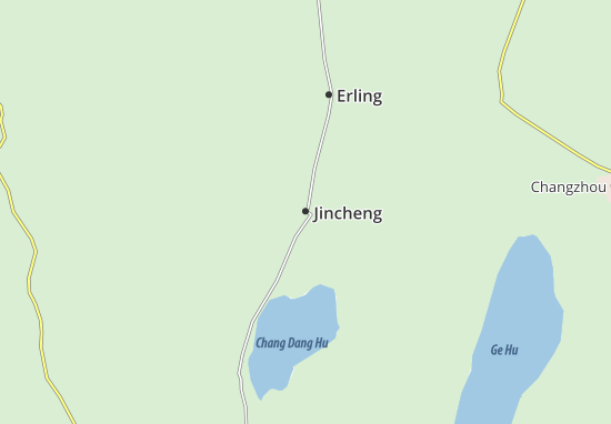 Karte Stadtplan Jincheng