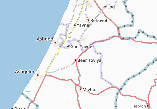 Karte Stadtplan Talme Yehi’El