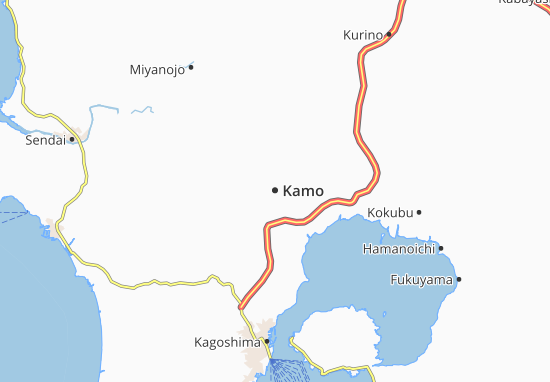 Carte-Plan Kamo