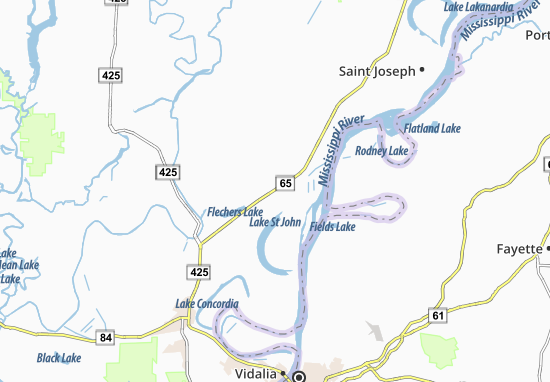 Mapa MICHELIN Azucena - plano Azucena - ViaMichelin