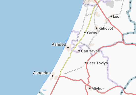 Mapas-Planos Ashdod