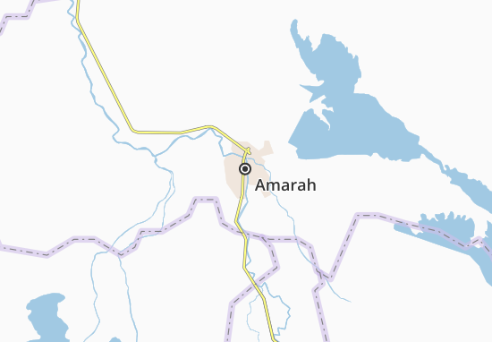 Karte Stadtplan Amarah