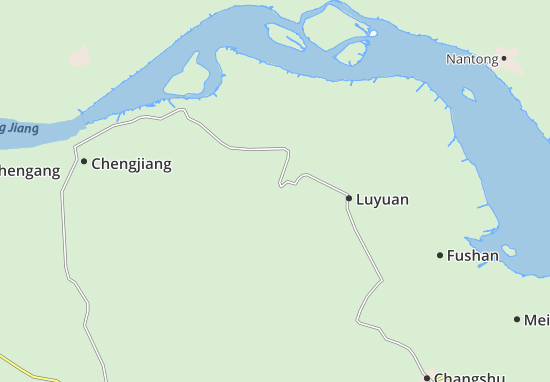 Kaart Plattegrond Yangshe