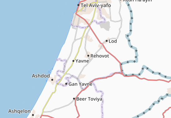 Gan Shelomo Map