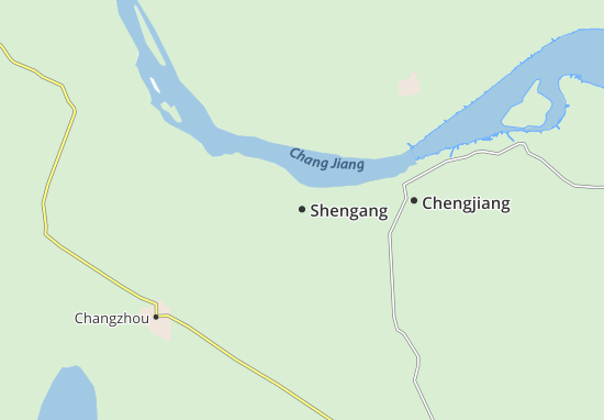 Karte Stadtplan Shengang