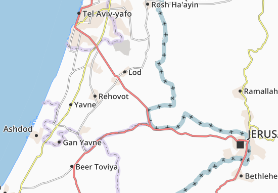 Kefar Shemu’El Map