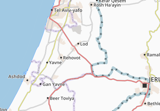 Yad Rambam Map