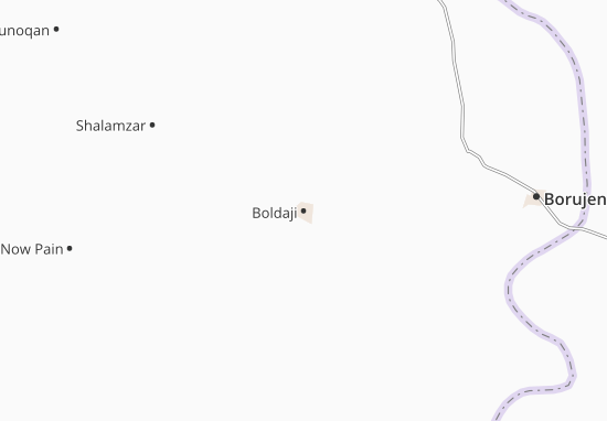 Boldaji Map