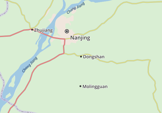 Kaart Plattegrond Dongshan