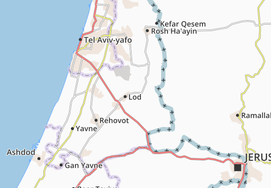 Ben Shemen Map