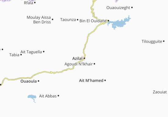 Azilal Map