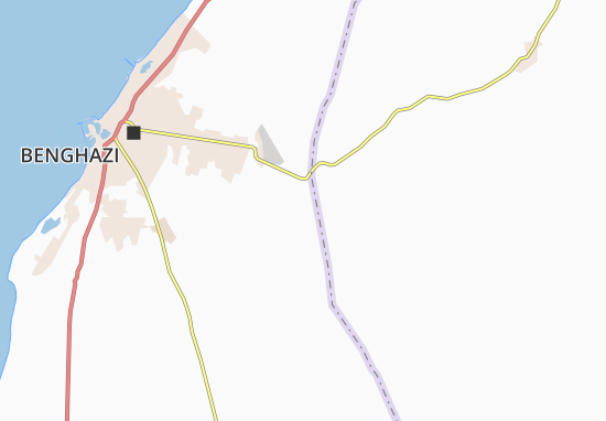 Karte Stadtplan Hawsh Yusuf es Saiti