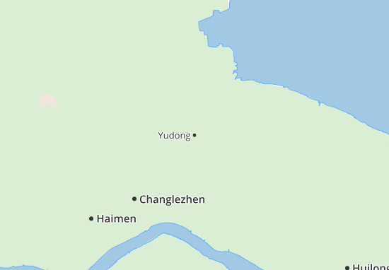 Kaart Plattegrond Yudong