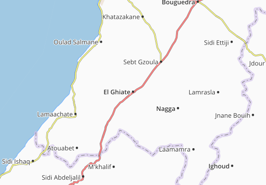 El Ghiate Map