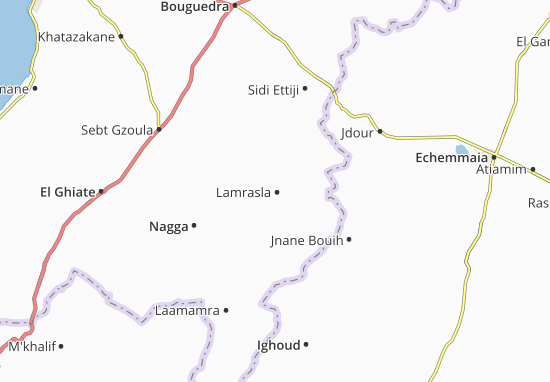 Kaart Plattegrond Lamrasla