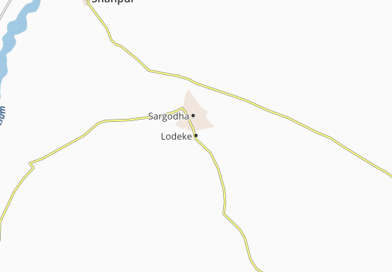 Mapa Lodeke