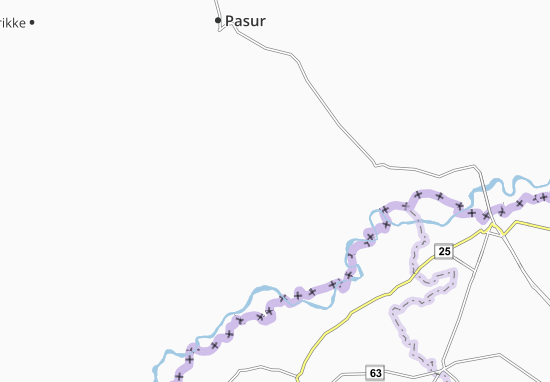 Kaart Plattegrond Mirakpur
