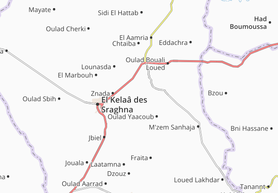 Taouzint Map