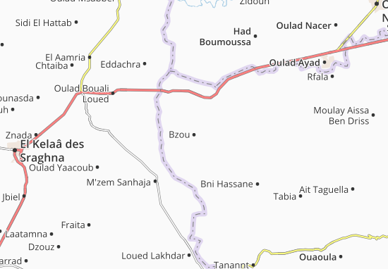 Bzou Map