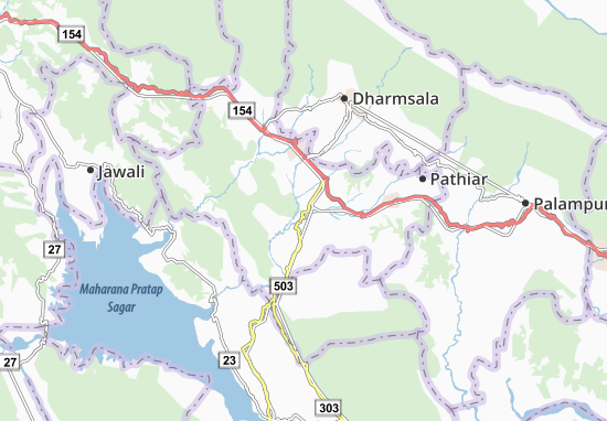 Kangra Map