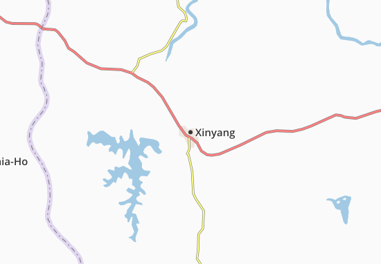 Karte Stadtplan Xinyang