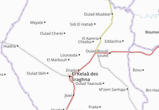 Karte Stadtplan Lounasda