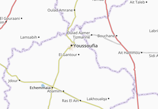 El Gantour Map