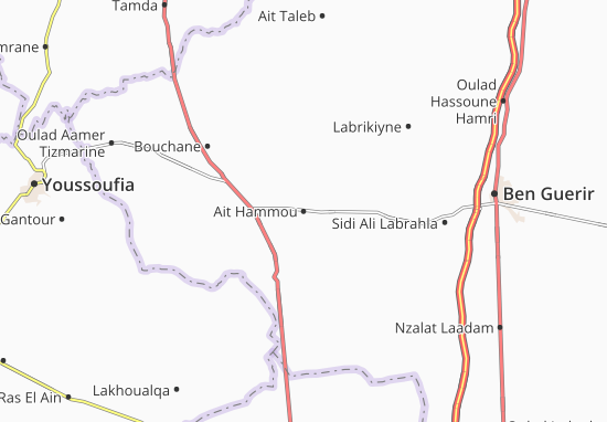 Kaart Plattegrond Ait Hammou