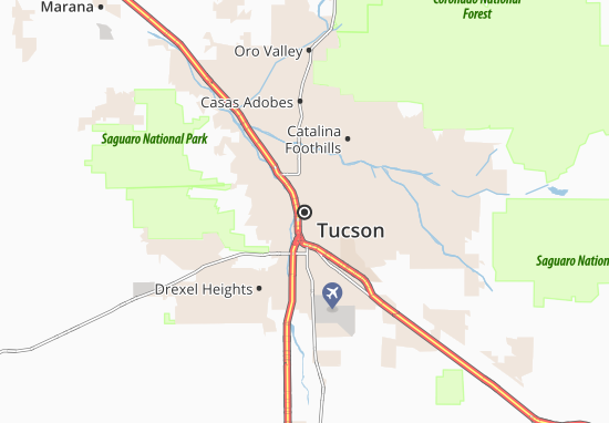 Mappe-Piantine Tucson