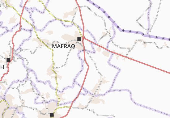 Badiah Gharbiyah Map