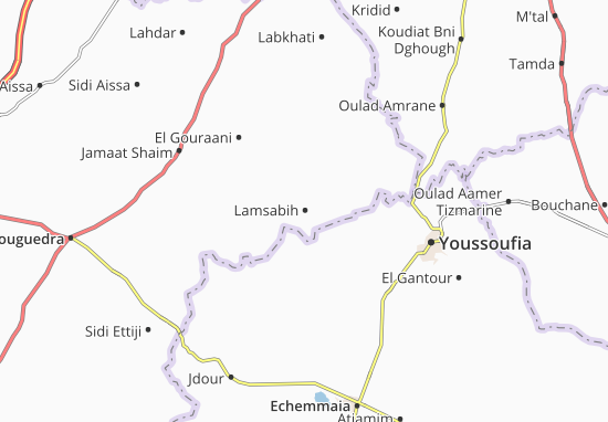 Karte Stadtplan Lamsabih
