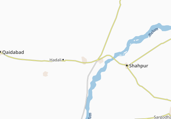 Karte Stadtplan Khushab