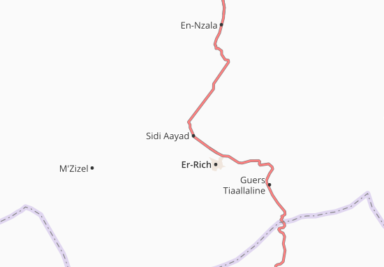 Sidi Aayad Map