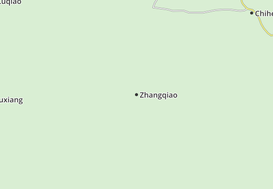 Mapa Plano Zhangqiao