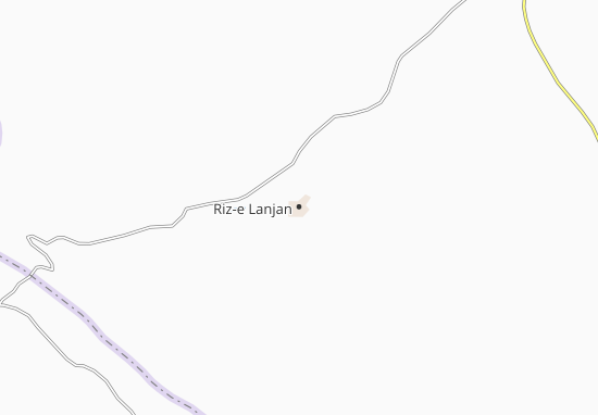 Kaart Plattegrond Riz-e Lanjan